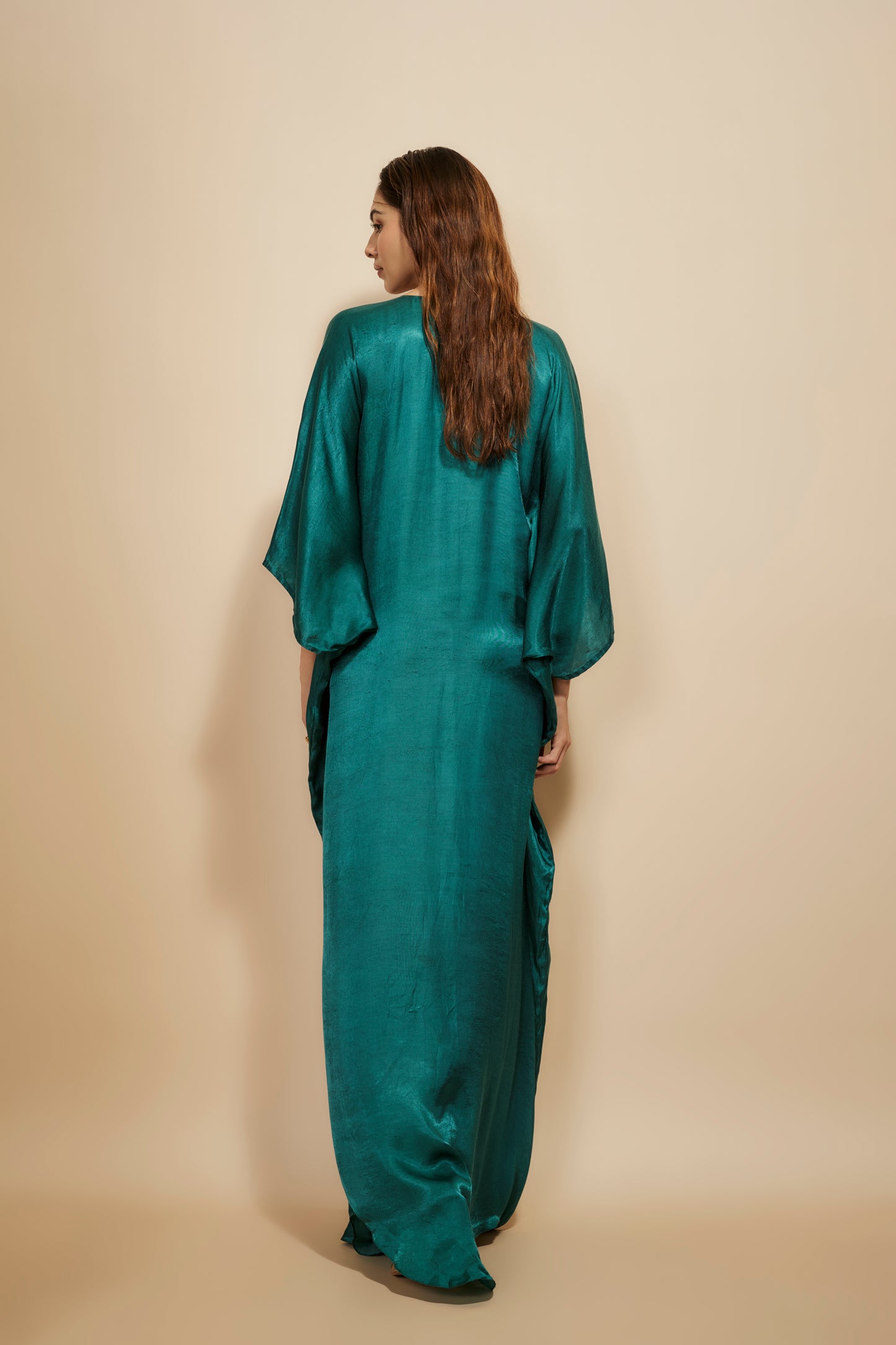 DARK GREEN KAFTAN