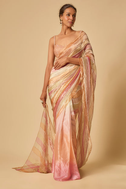 MULTI COLOUR SAREE