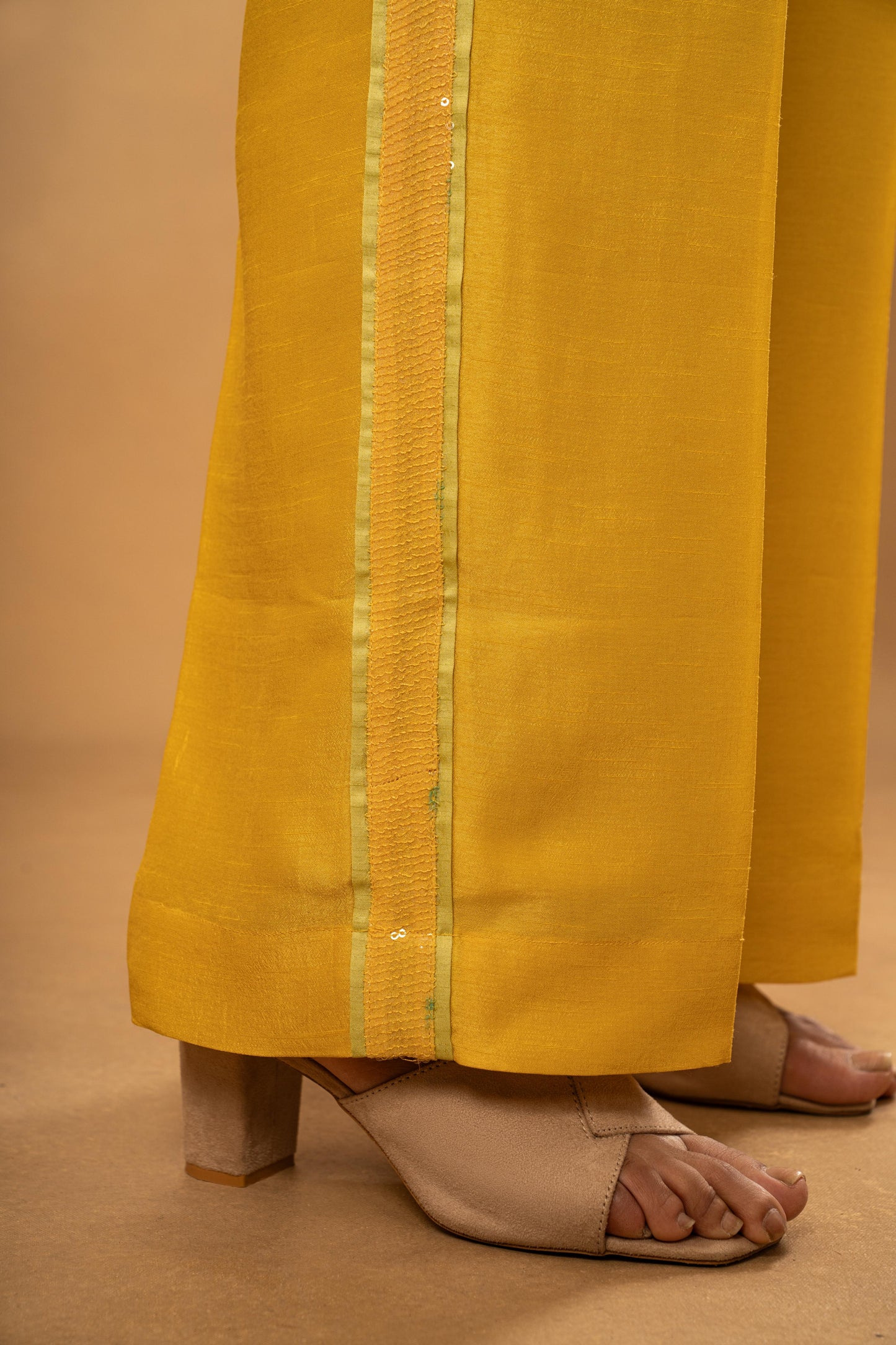 YELLOW SHIRT KURTA PANT SET (SET OF 2)