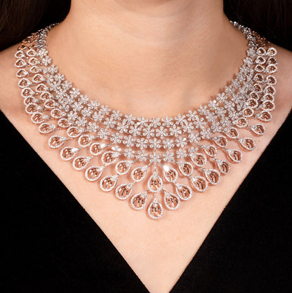 LAYERED DIAMOND NECKLACE