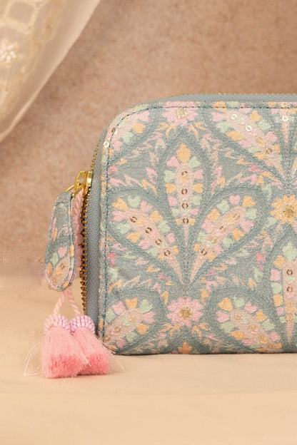 NYRAA EMBROIDERED WALLET