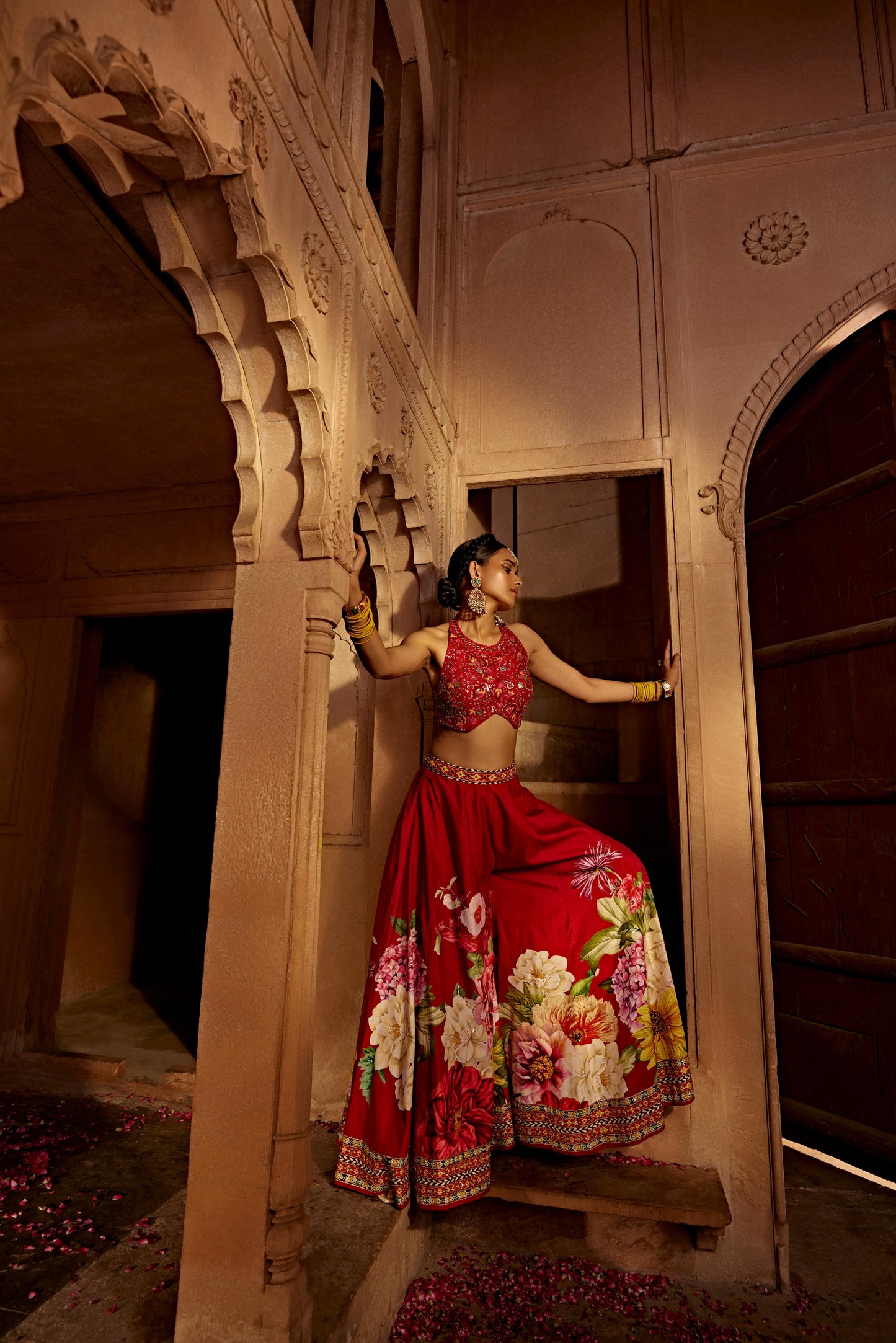 GULSHAAD SHARARA SET