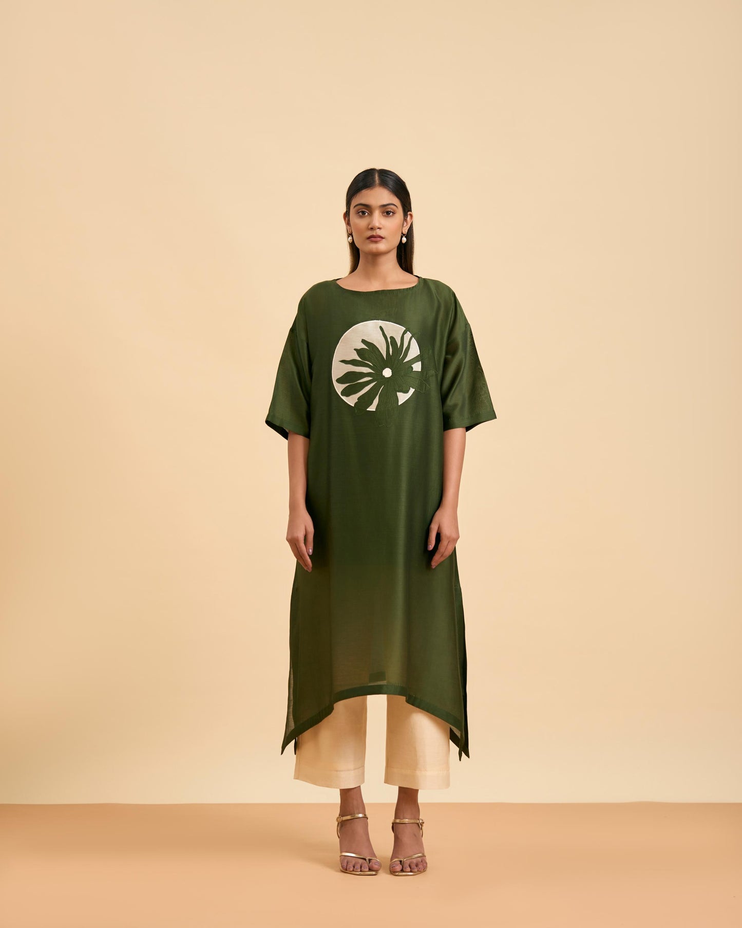 OLIVE ELEGANCE SUIT SET