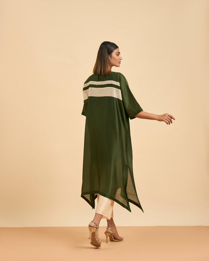 OLIVE ELEGANCE SUIT SET