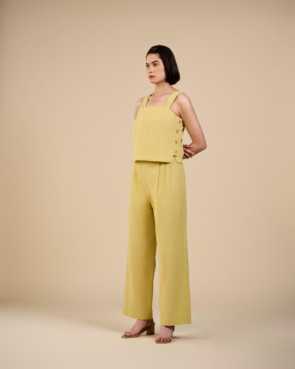 DEWDROP CAMISOLE IN  LINEN