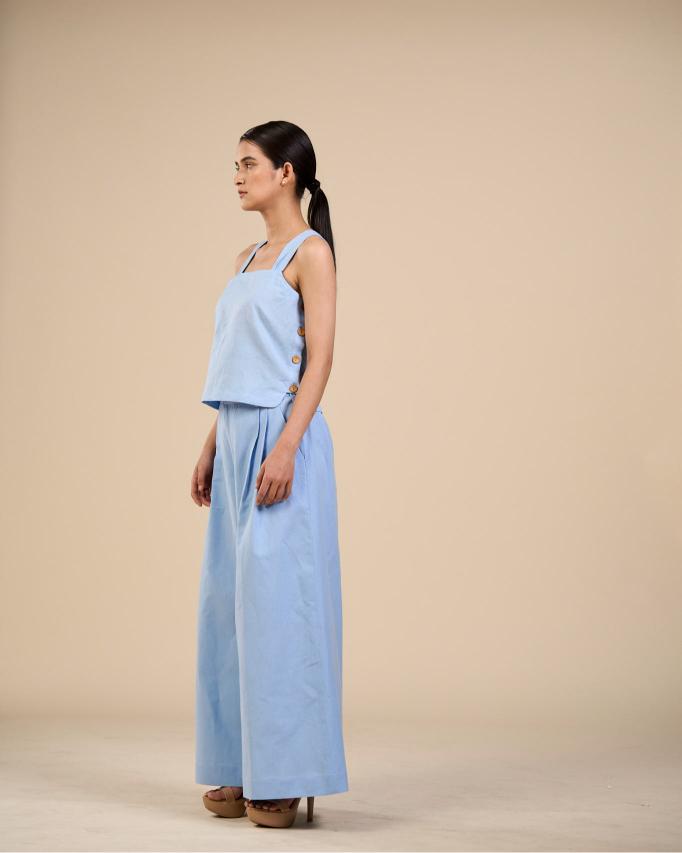 DEWDROP CAMISOLE IN  LINEN