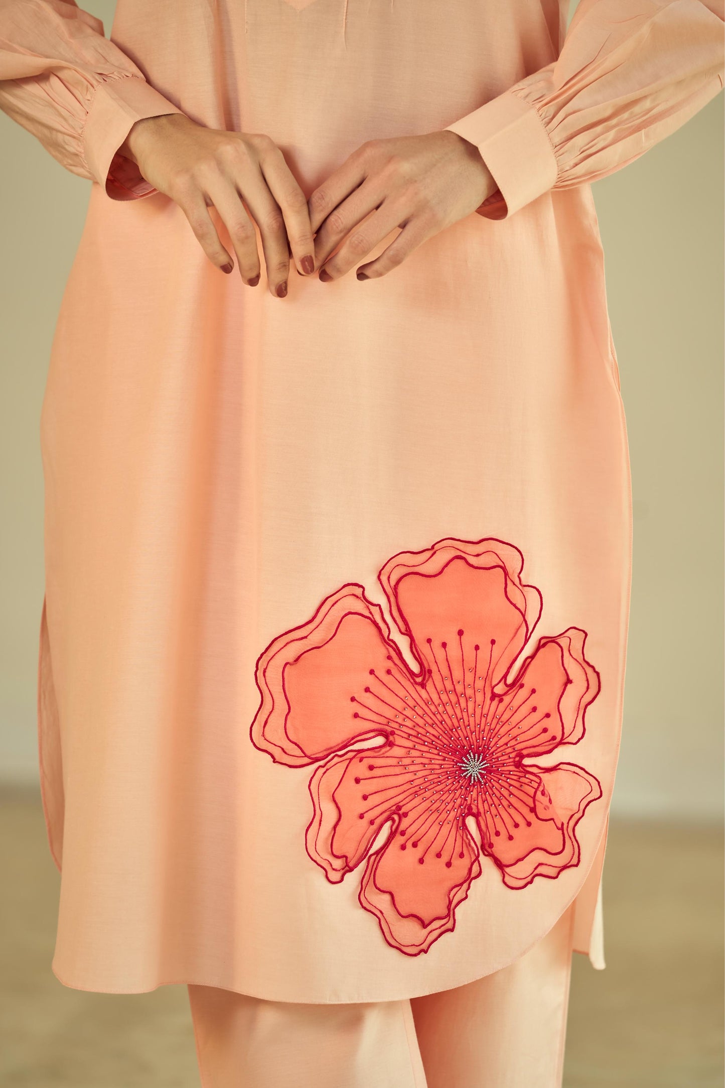 PEACH PARADISE SUIT SET