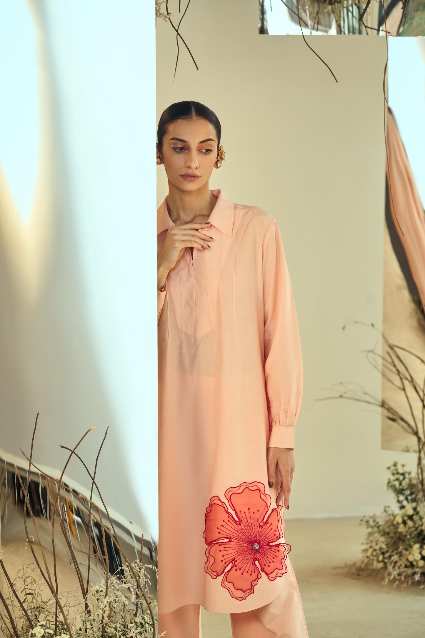 PEACH PARADISE SUIT SET