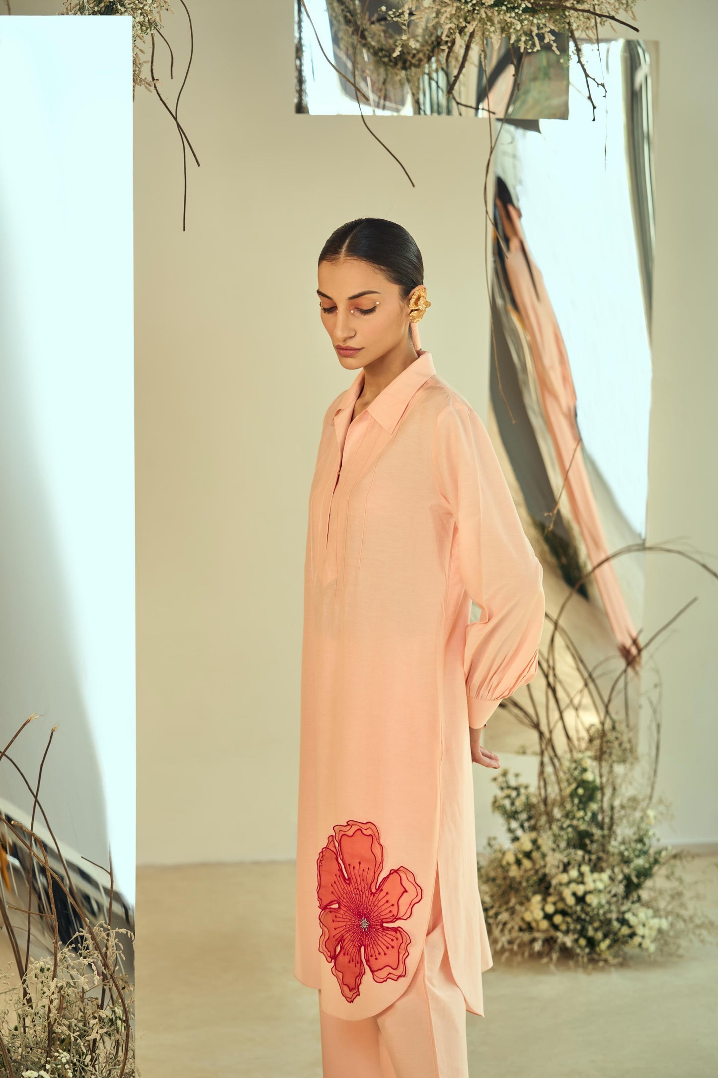 PEACH PARADISE SUIT SET