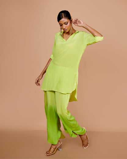 LIME COORD SET