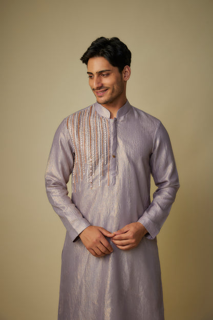 LILAC KURTA SET
