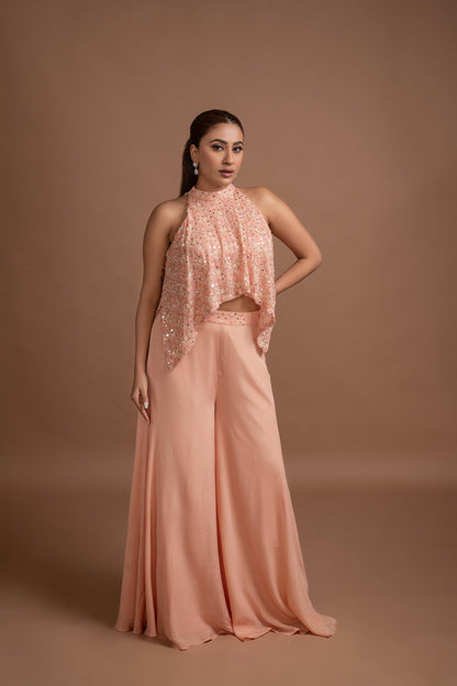 PEACH PANT SET