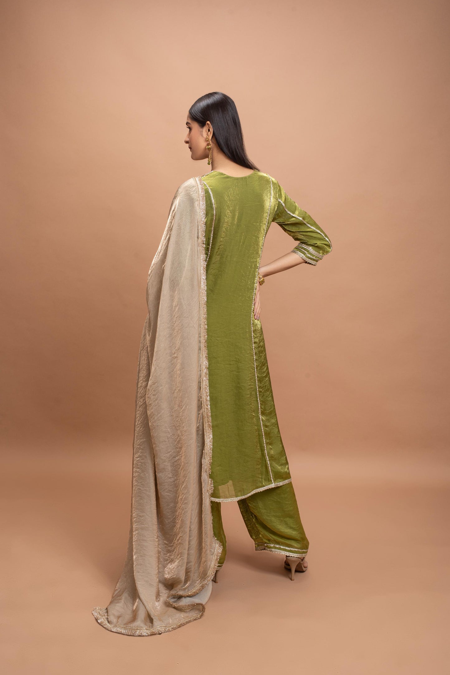 LIGHT GREEN KURTA SET