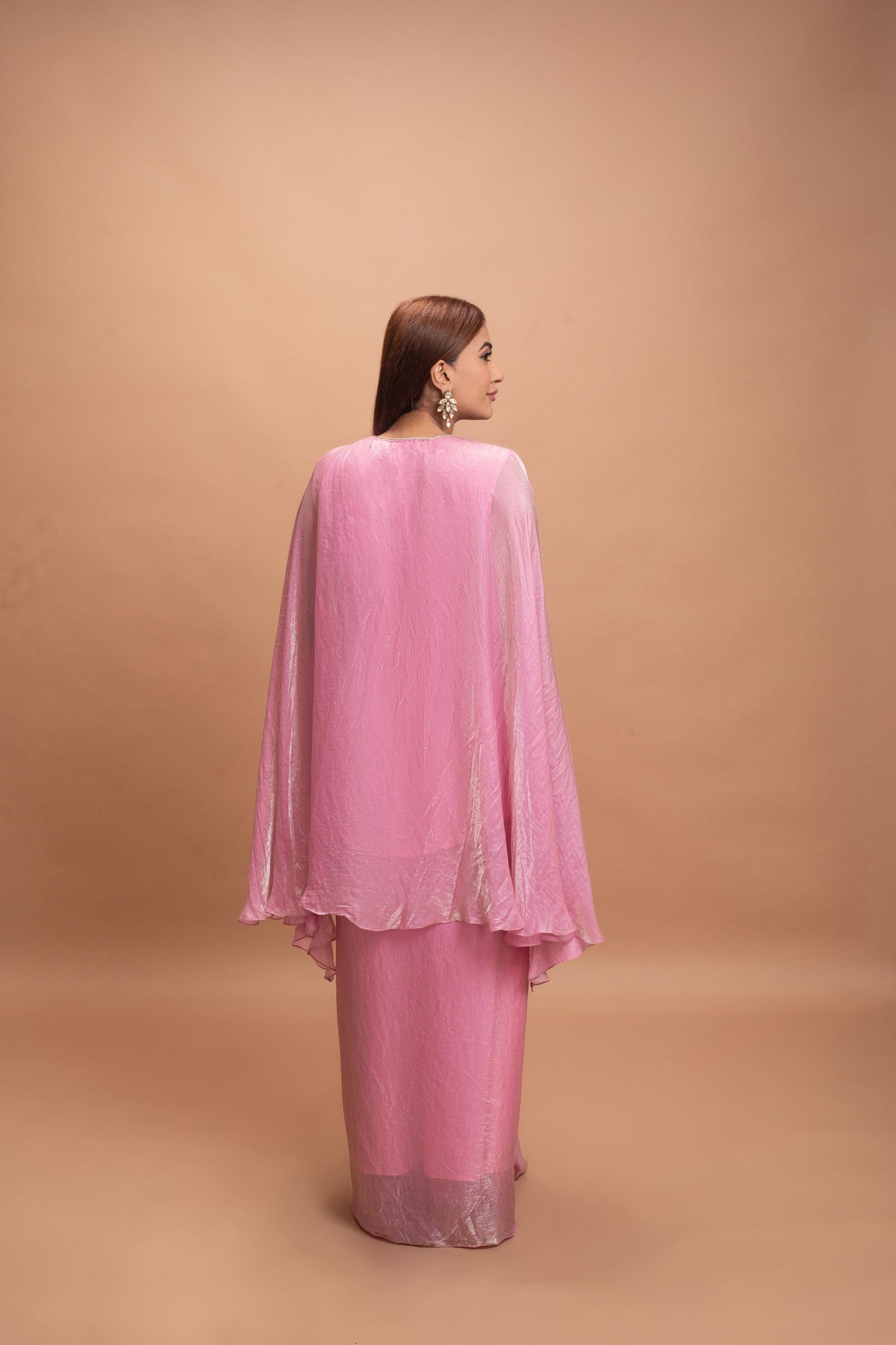 LIGHT PINK SKIRT SET