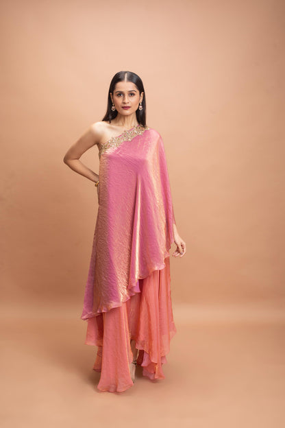 PINK SKIRT SET