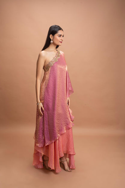 PINK SKIRT SET