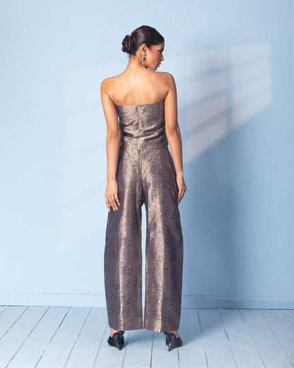 NAVY BLUE TROUSER SET