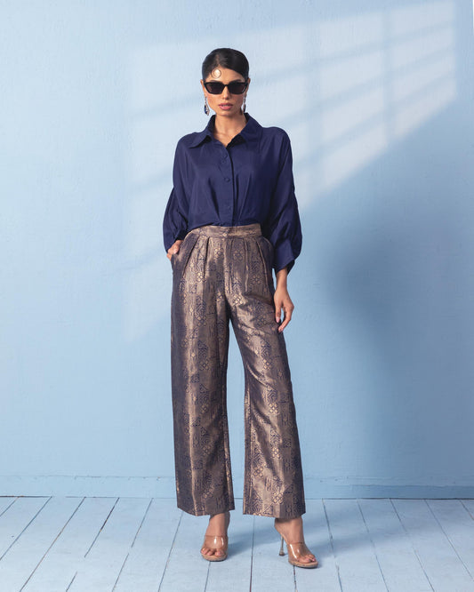 BLUE PANT SET