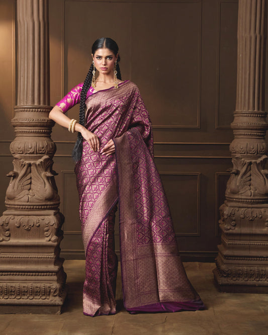 PURPLE SAREE