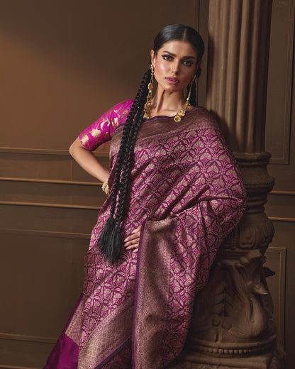 PURPLE SAREE