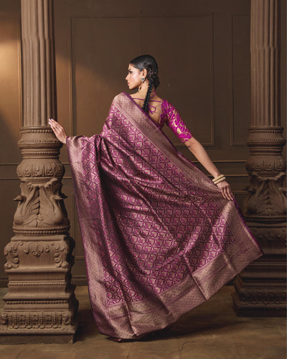 PURPLE SAREE