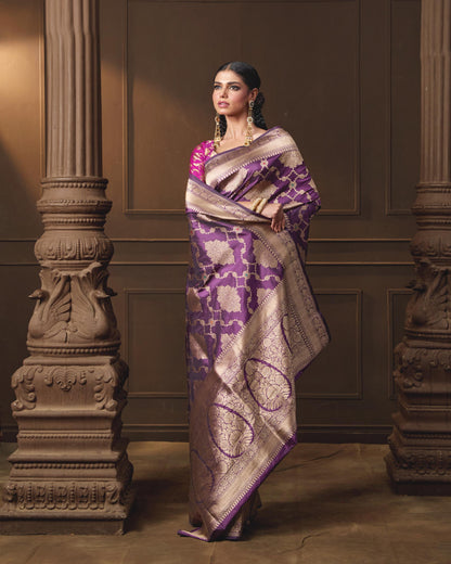 PURPLE SAREE