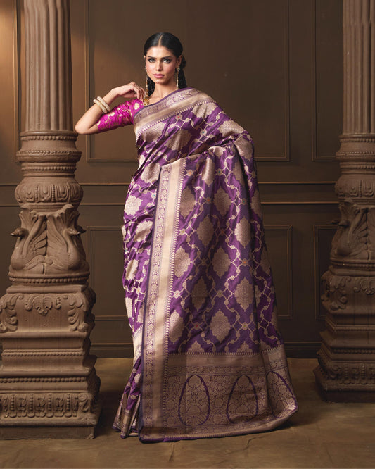 PURPLE SAREE