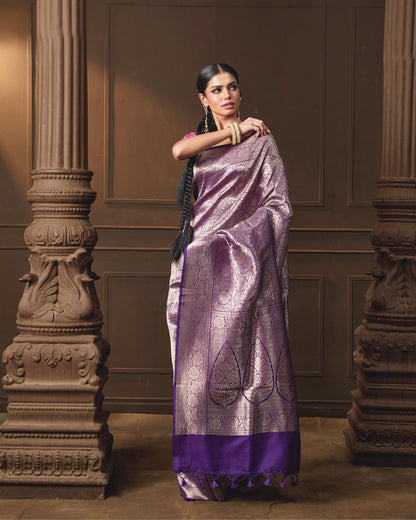 PURPLE SAREE