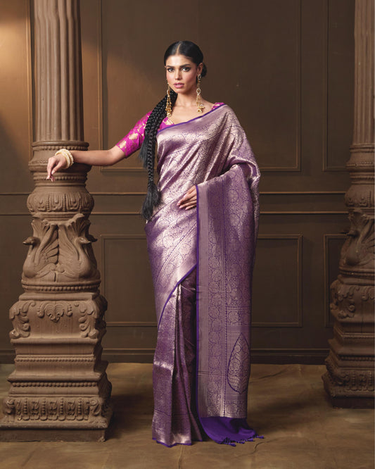 PURPLE SAREE