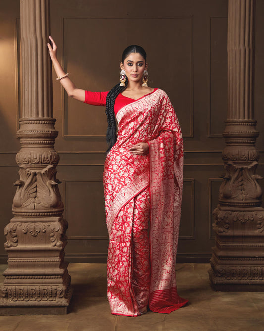 RED SAREE