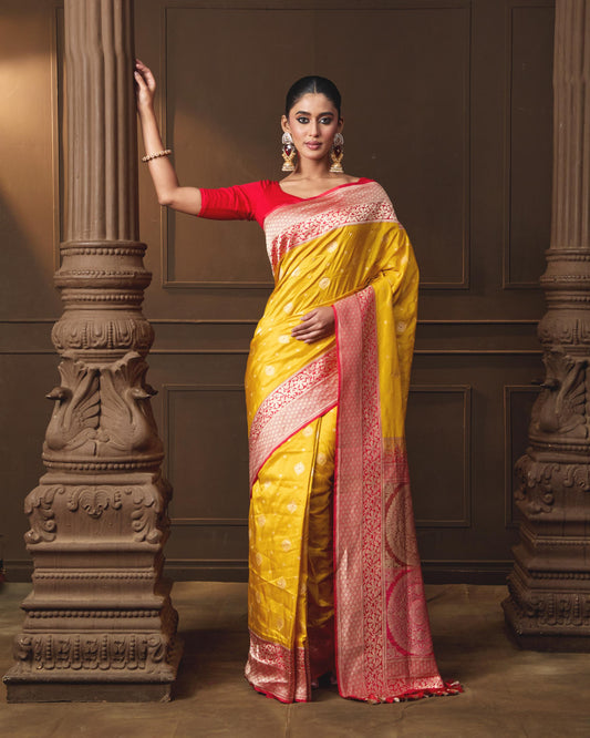 YELLOW SAREE