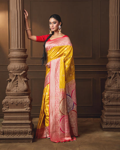 YELLOW SAREE