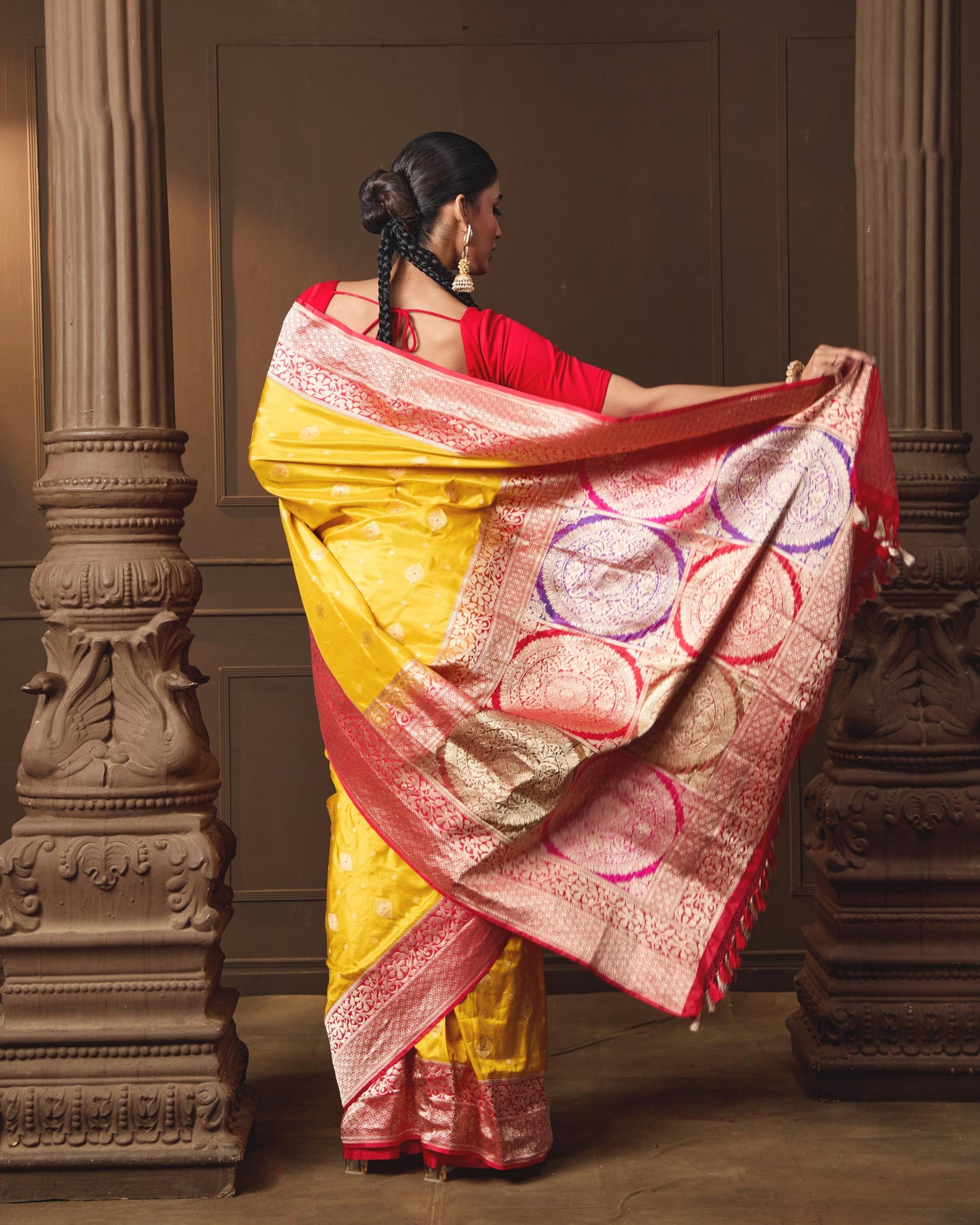 YELLOW SAREE