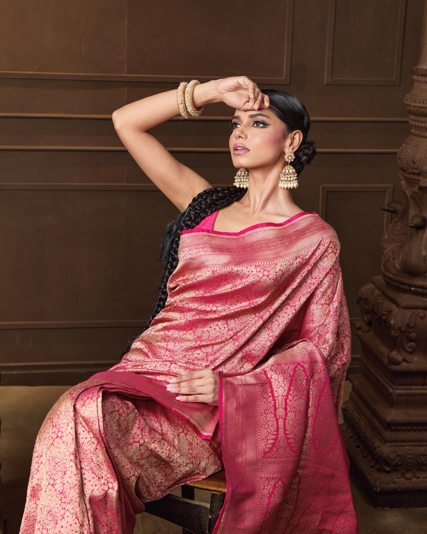 PINK SAREE