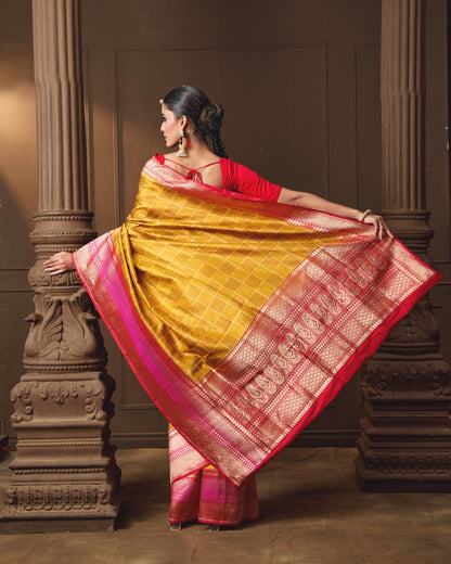 YELLOW SAREE