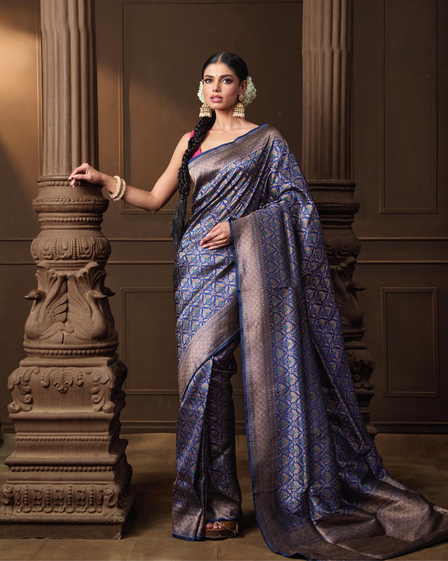 BLUE SAREE