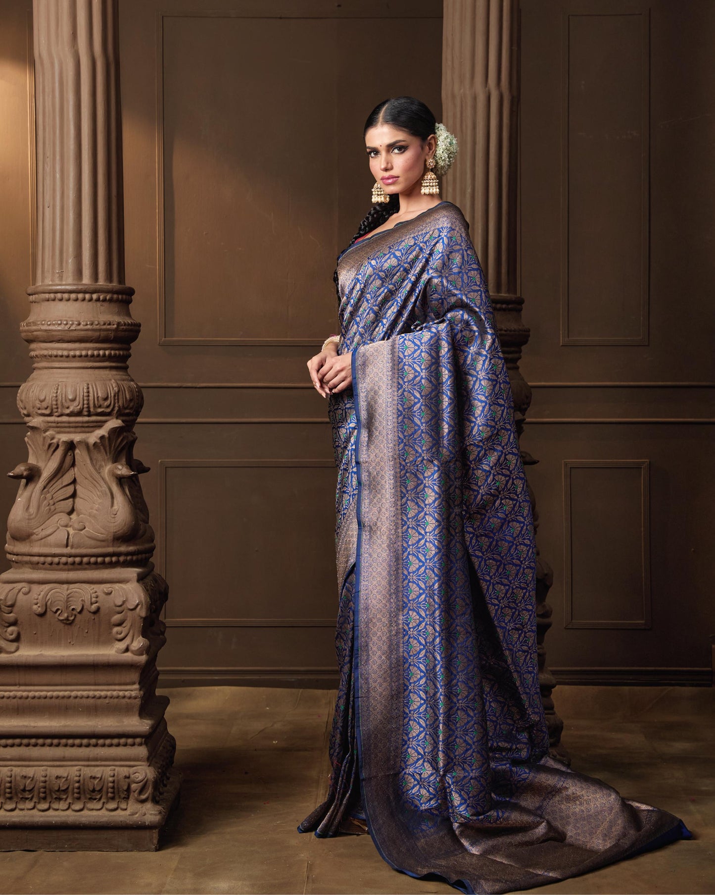 BLUE SAREE