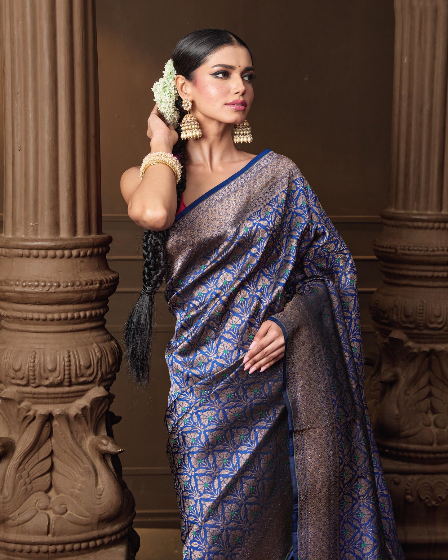 BLUE SAREE