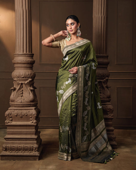 GREEN SAREE