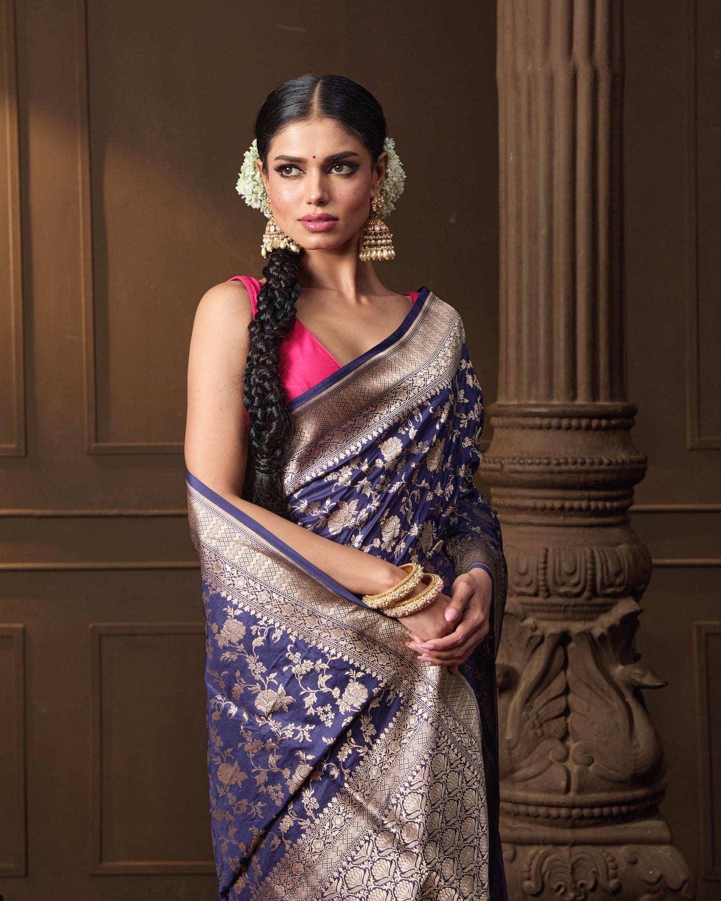 BLUE SAREE
