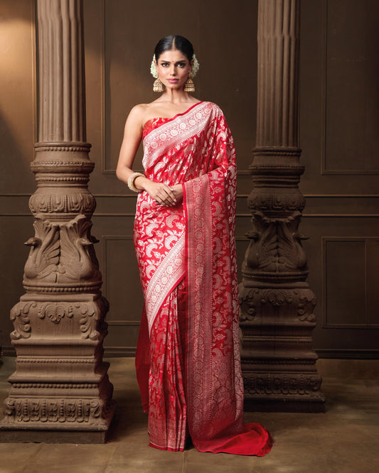 RED SAREE