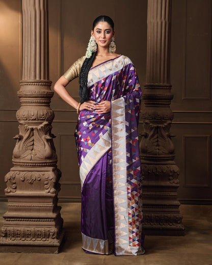 PURPLE SAREE