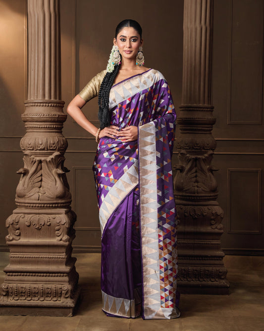 PURPLE SAREE