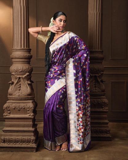 PURPLE SAREE