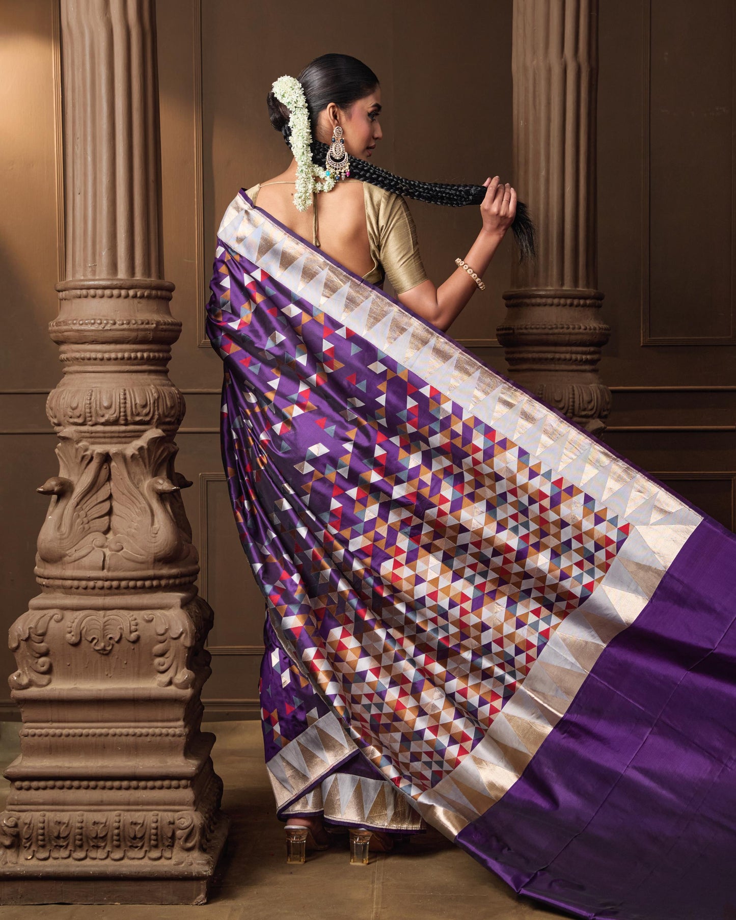 PURPLE SAREE