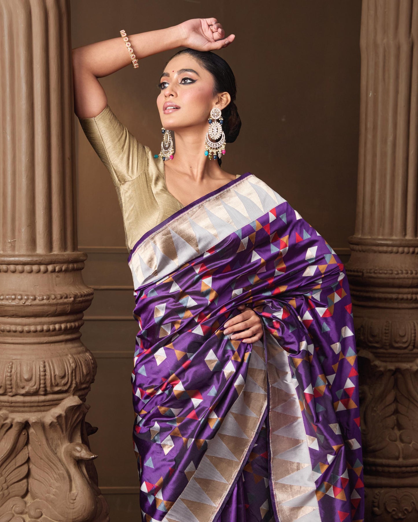 PURPLE SAREE