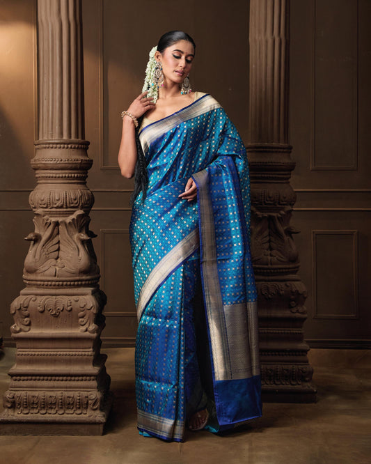 BLUE SAREE
