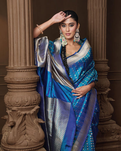 BLUE SAREE