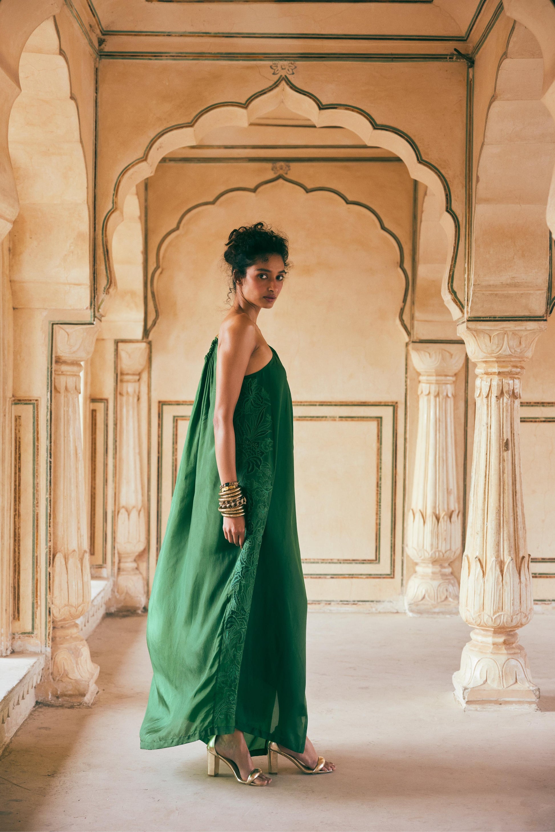EMRALD GREEN DRESS EMRALD GREEN DRESS