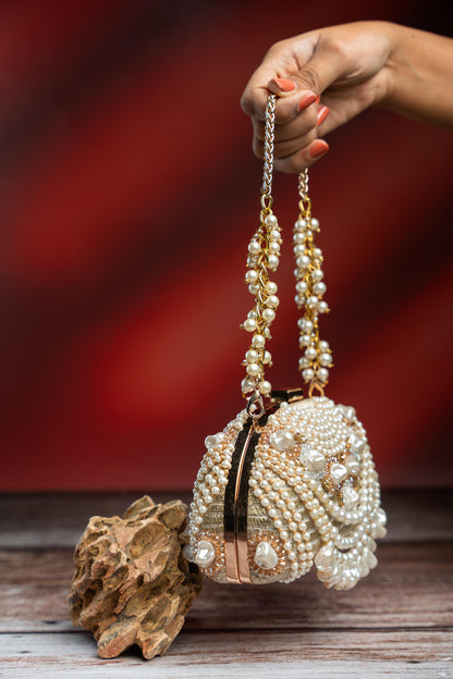 PEARL ADORN KASSE GOLD
